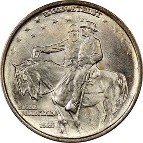 50 Cent - Stone Mountain Memorial (.900 Silver), image 0